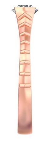 High Quality Unique Rose Gold Ring A4 3D print model_1