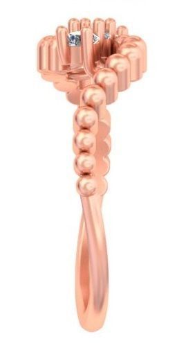 Bouncing Balls Three Diamond Ring A36 3D print model_4