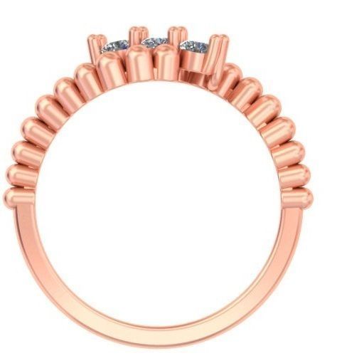 Bouncing Balls Three Diamond Ring A36 3D print model_3