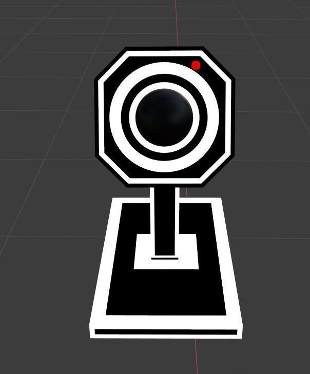 Security Cameras 3D Model Collection_6