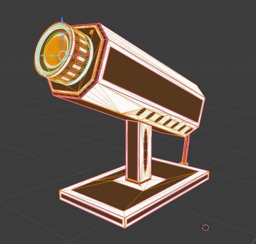 Security Cameras 3D Model Collection_8