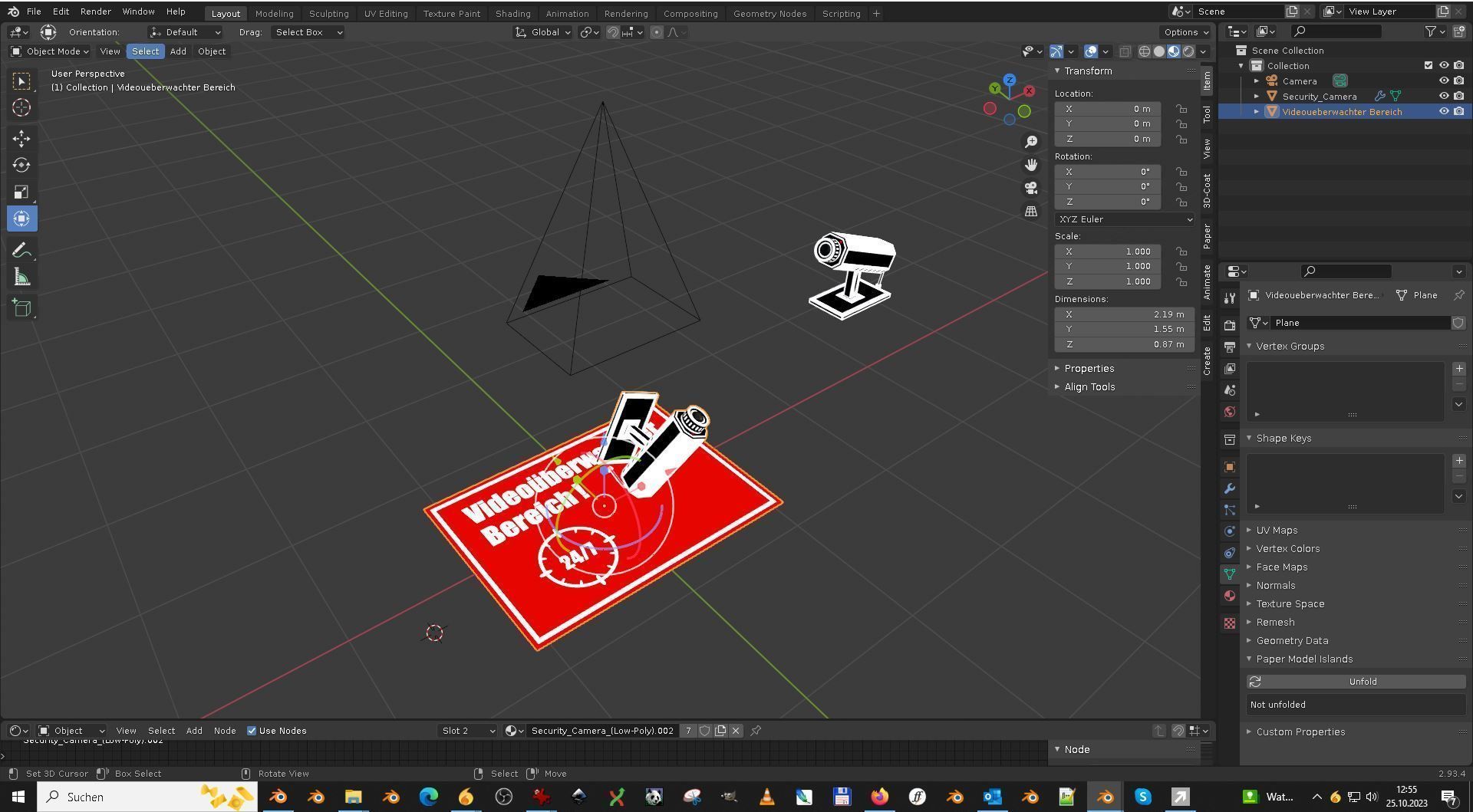 Security Cameras 3D Model Collection_9