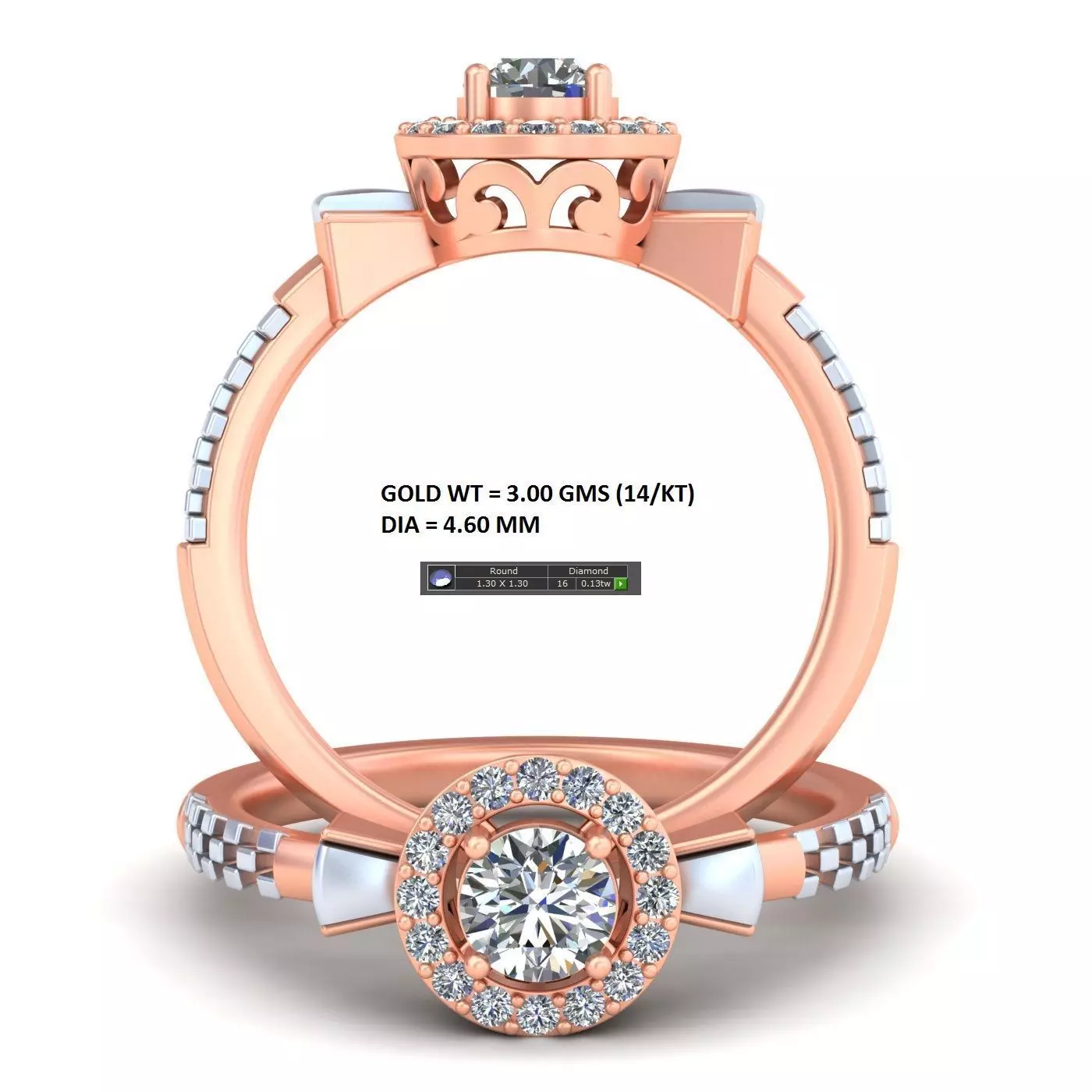 Look like bow as elegant as nature A28 3D print model_0