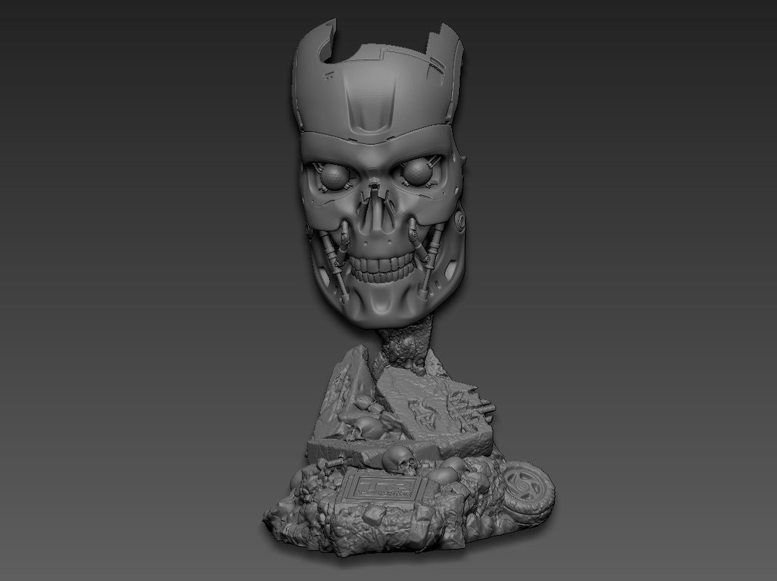 Terminator 2 Judgment Day - Replica 3D print model_2