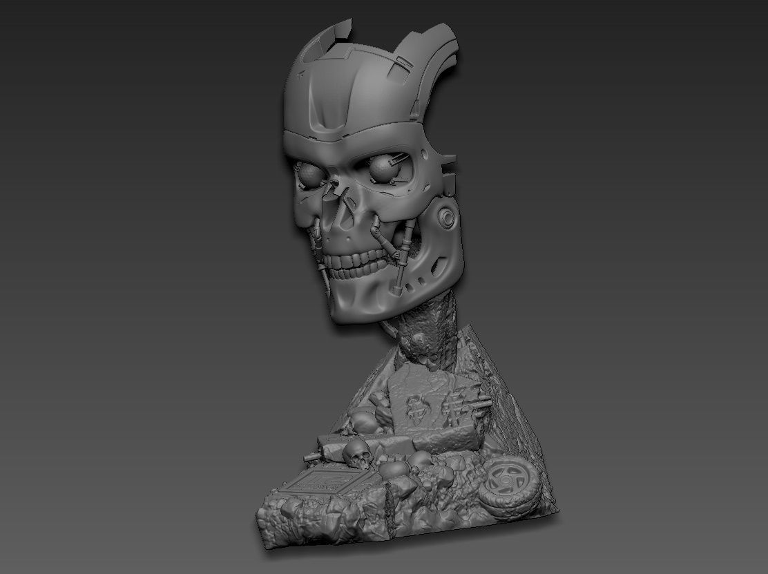 Terminator 2 Judgment Day - Replica 3D print model_3