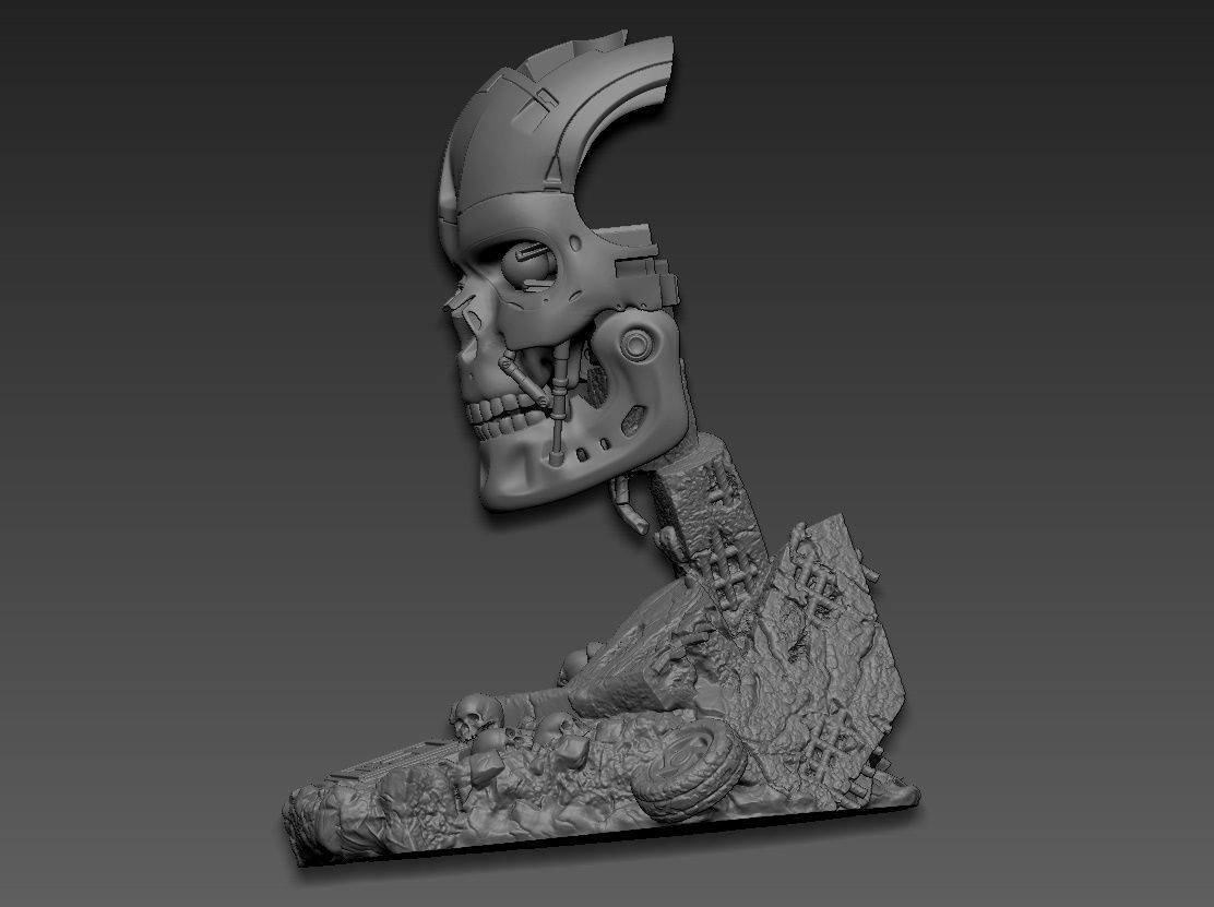 Terminator 2 Judgment Day - Replica 3D print model_5