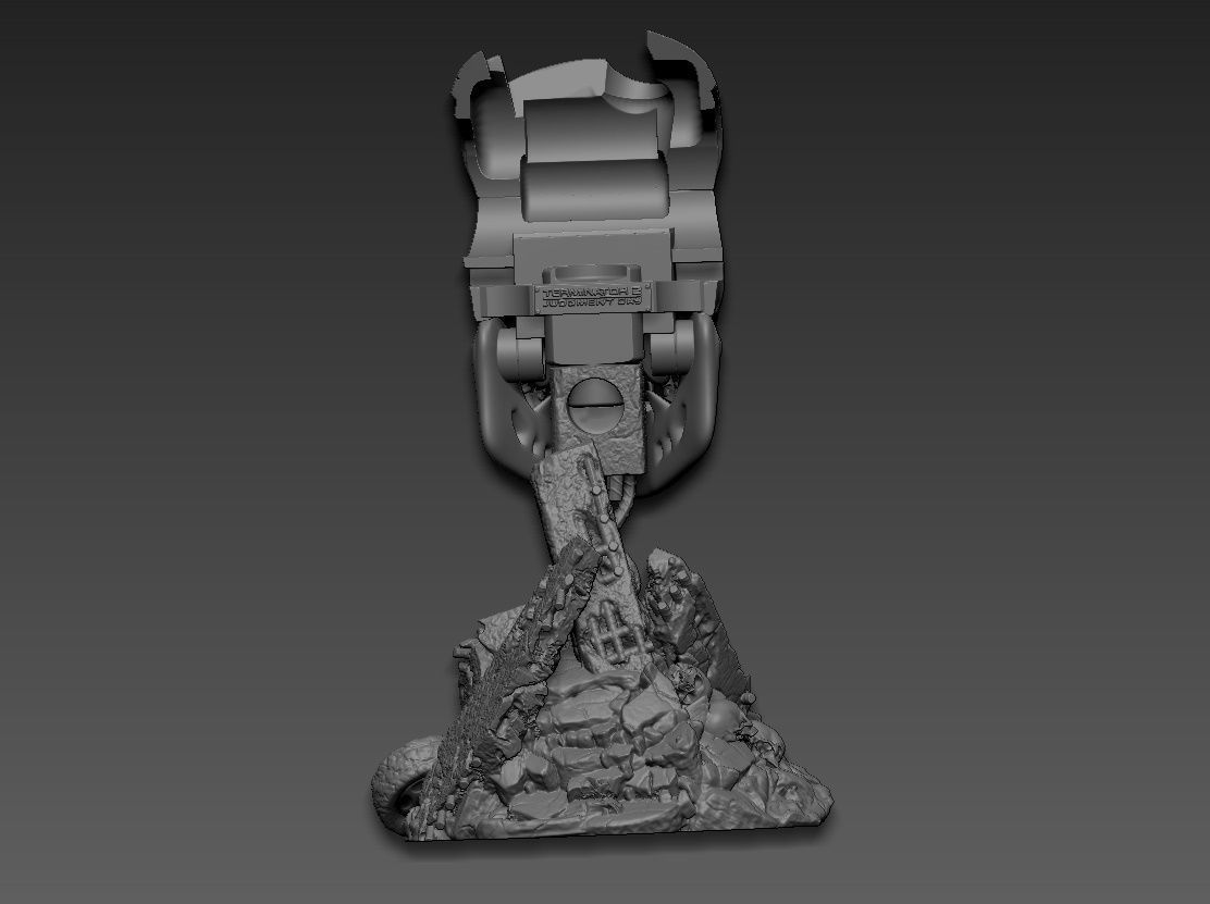 Terminator 2 Judgment Day - Replica 3D print model_9