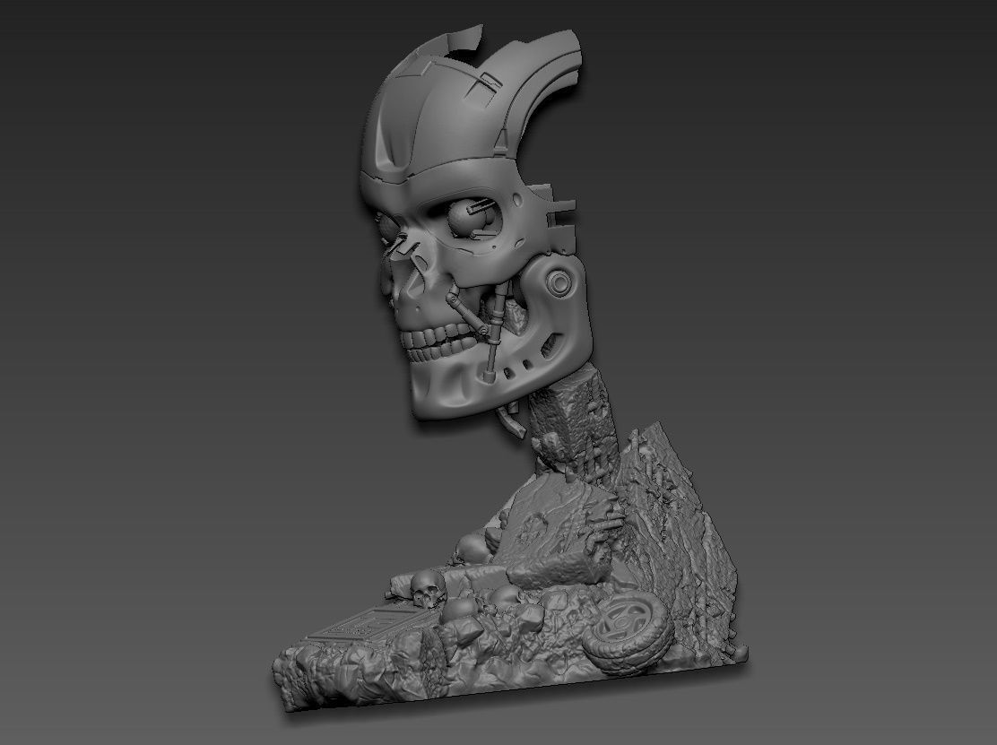 Terminator 2 Judgment Day - Replica 3D print model_4