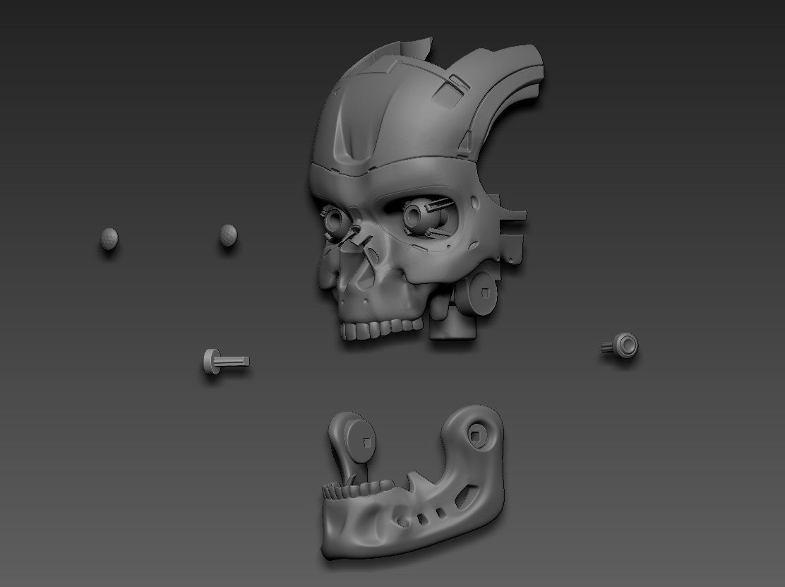 Terminator 2 Judgment Day - Replica 3D print model_26