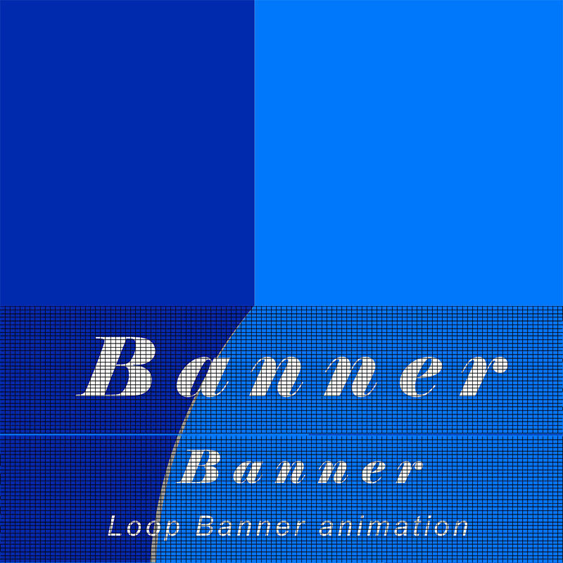 Animated Flags and Banner 8 in1 Low-poly 3D model_38