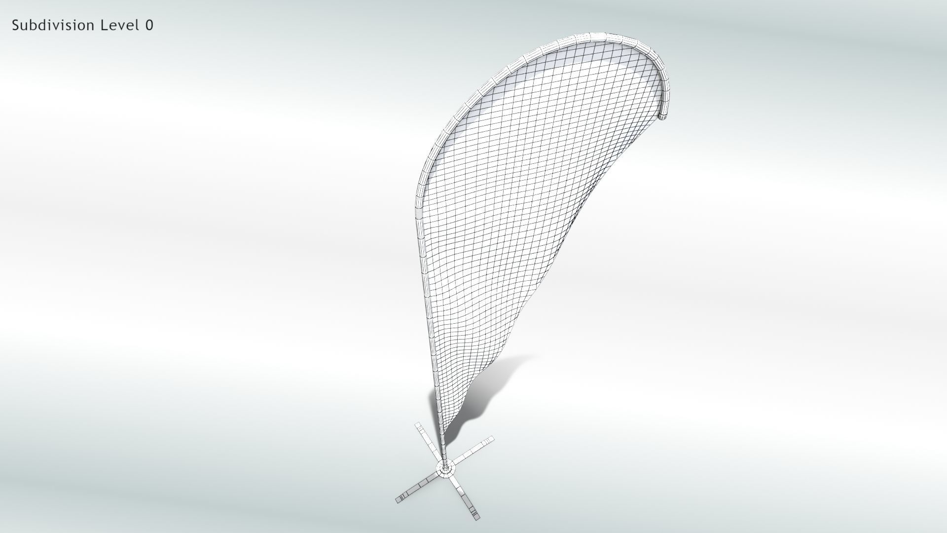 Animated Flags and Banner 8 in1 Low-poly 3D model_21