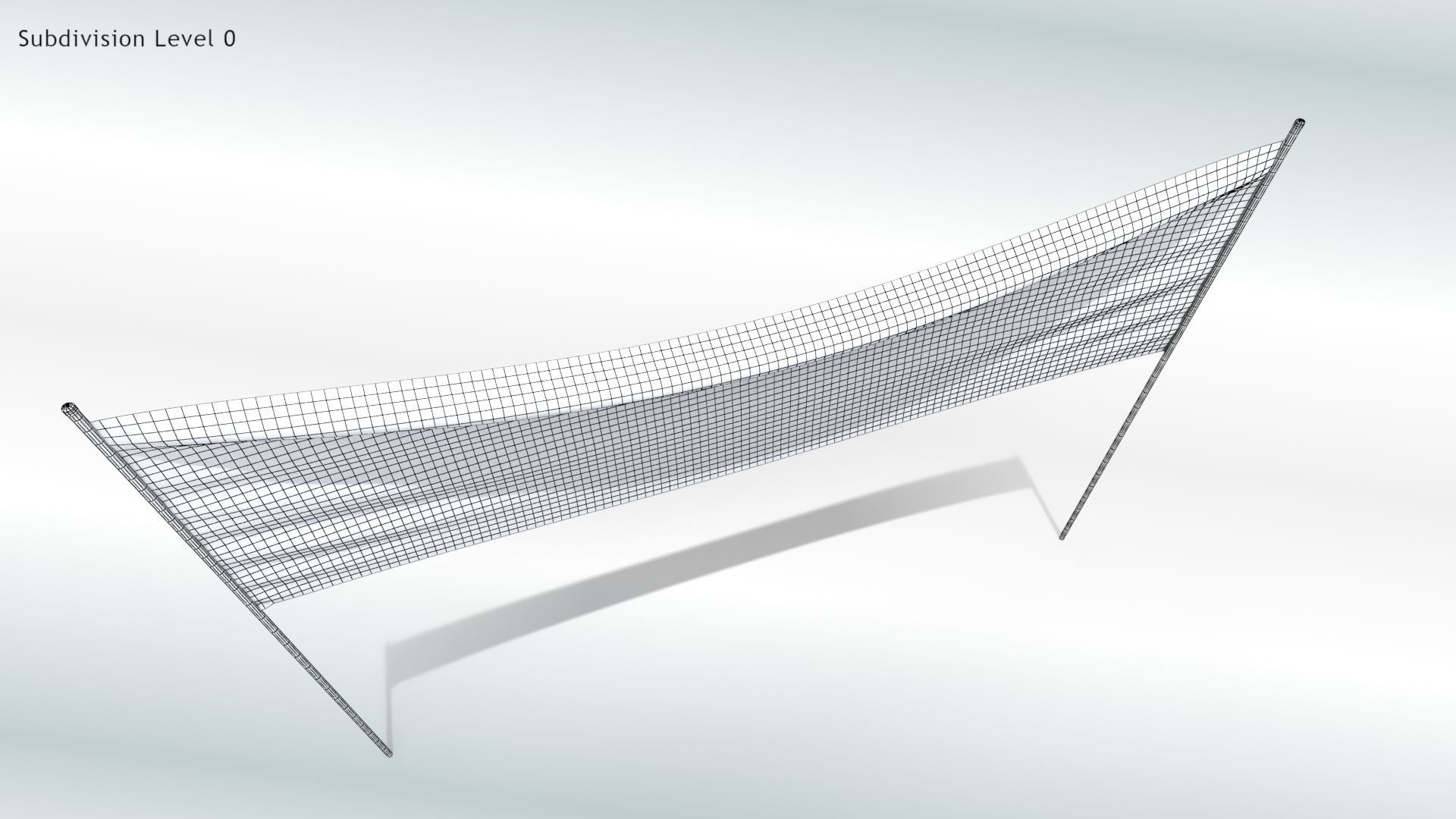 Animated Flags and Banner 8 in1 Low-poly 3D model_35