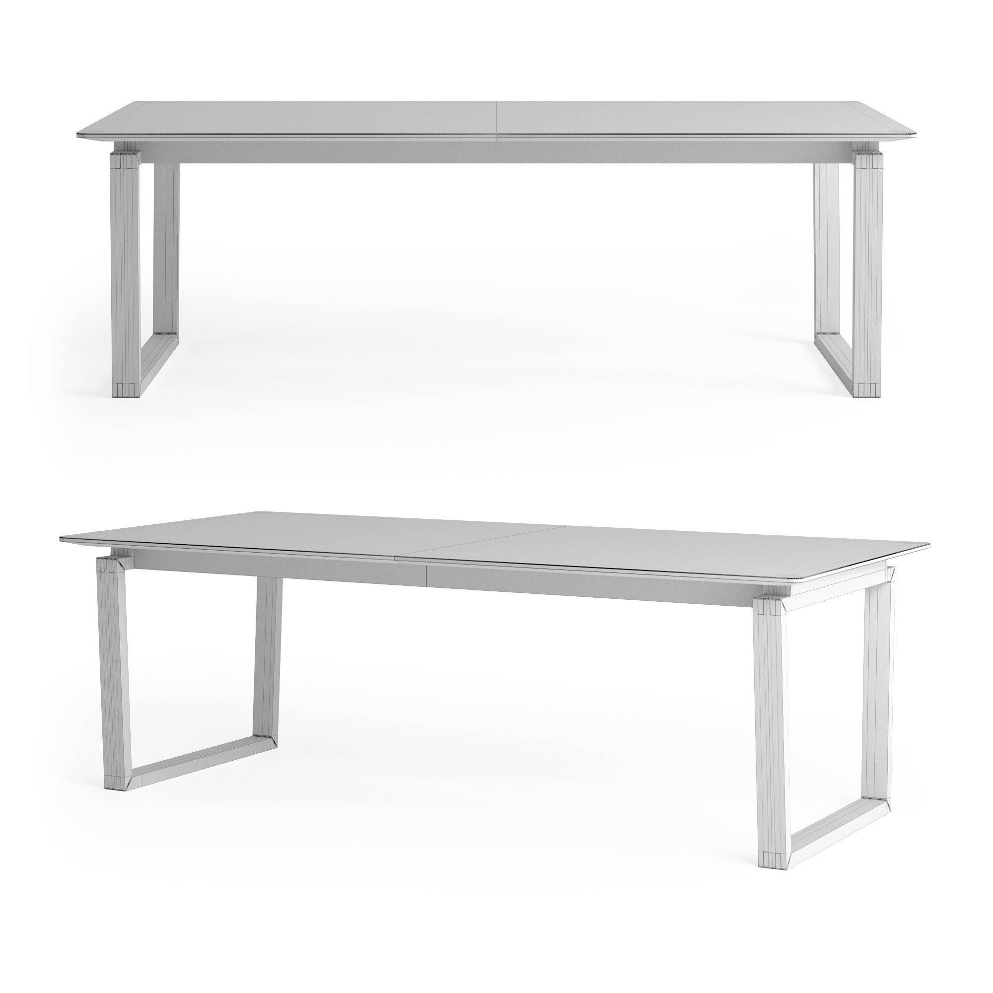 Bolia Dining Table Nord 3D model_15