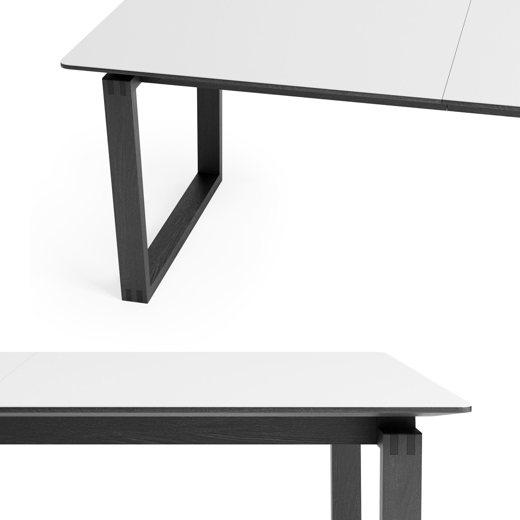 Bolia Dining Table Nord 3D model_8