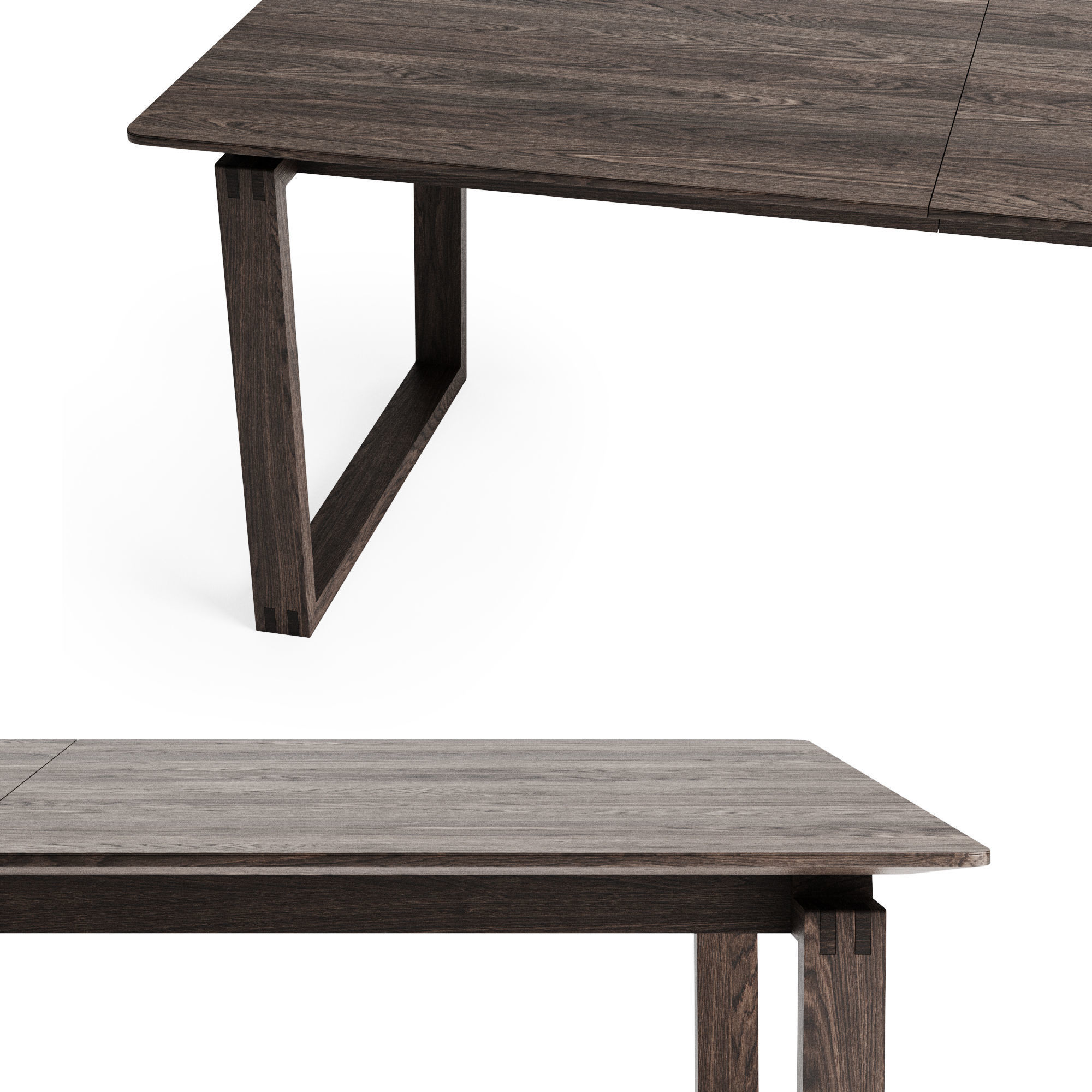 Bolia Dining Table Nord 3D model_6