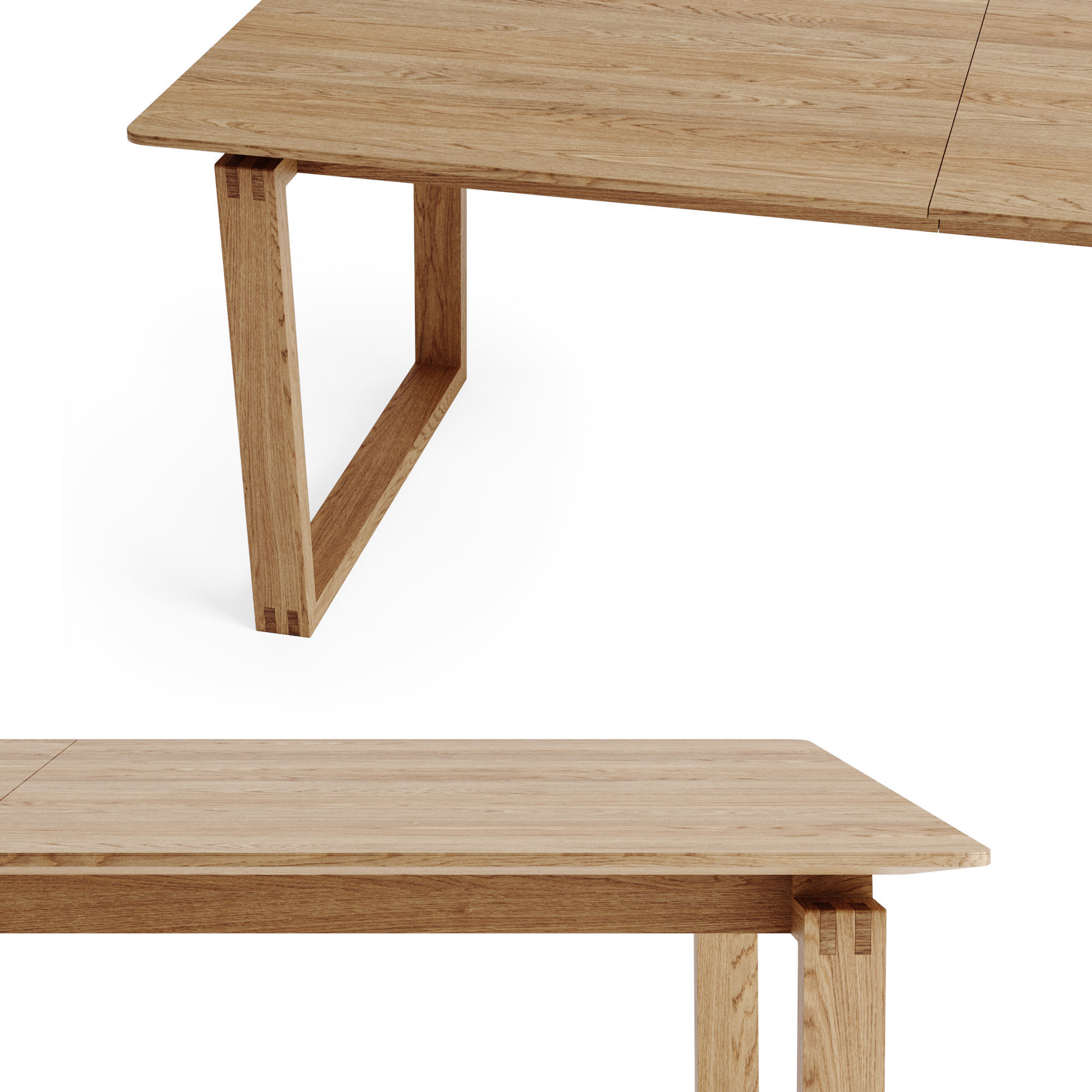 Bolia Dining Table Nord 3D model_7