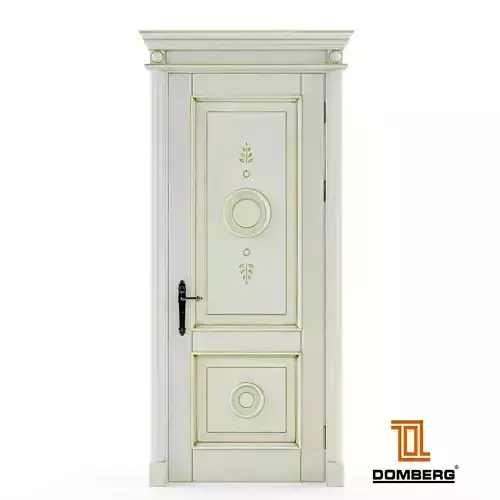 Classic door Domberg 01 3D model