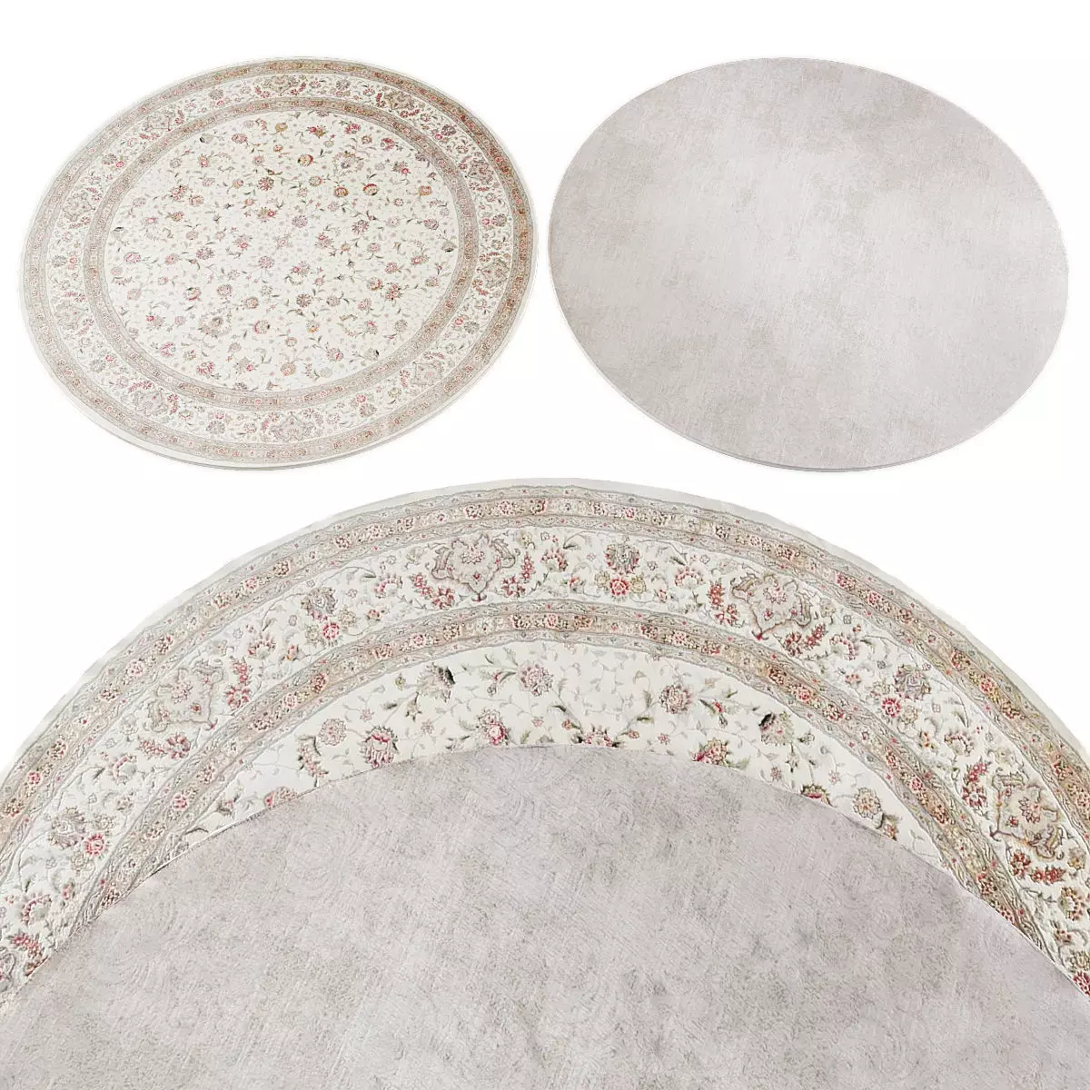 Rug519 Low-poly 3D model_0