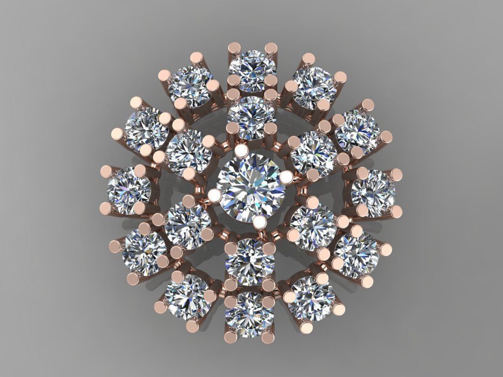 Lockets and neckless 3D print model_11