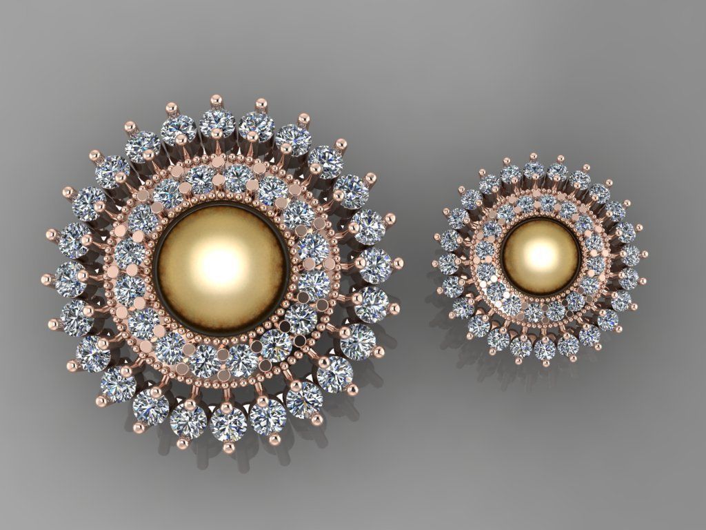 Lockets and neckless 3D print model_9