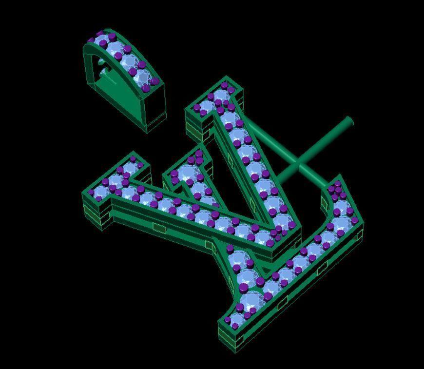 Lockets and neckless 3D print model_38