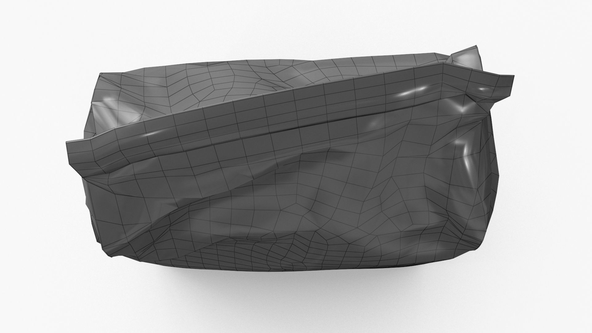 Rockwood Charcoal Bag Low-poly 3D model_12
