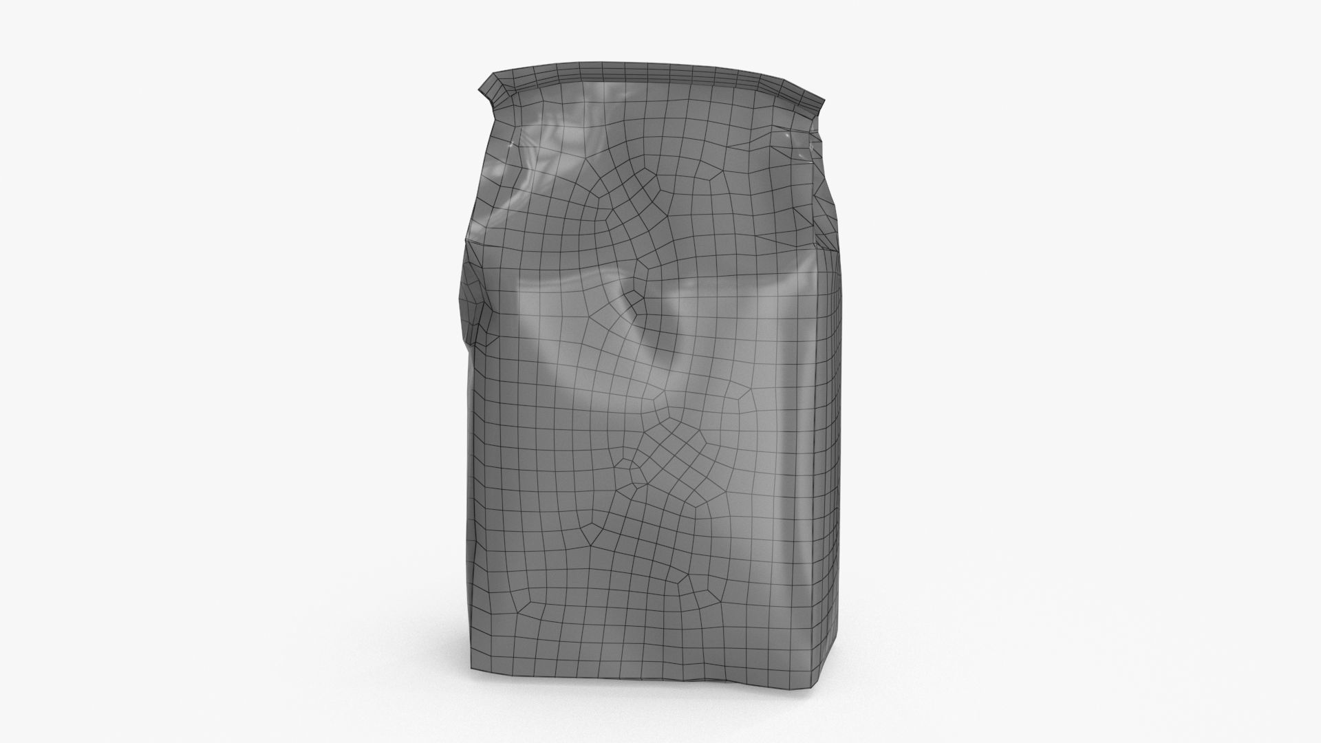 Rockwood Charcoal Bag Low-poly 3D model_11