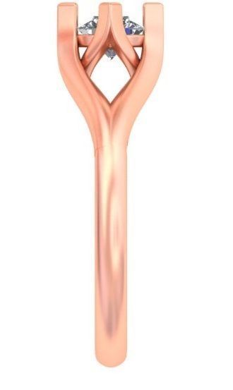 Firing Rose Gold Ring A16 3D print model_2