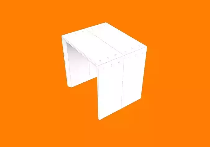 C Shape Coffee Table