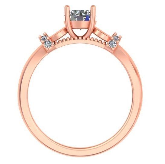 Edge Of Tomorrow Class Rose Gold Ring A15 3D print model_3