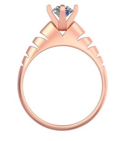 Great printable women rose gold ring A1 3D print model_3
