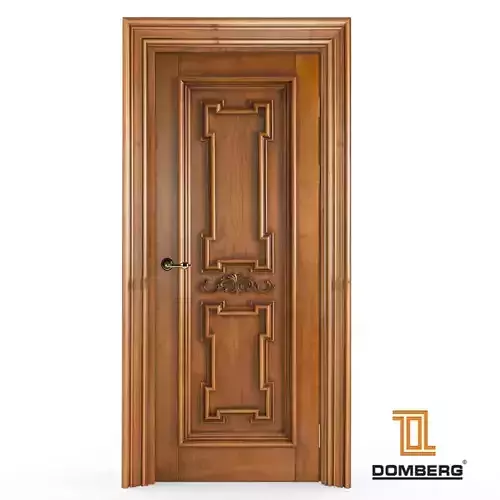Domberg door wooden 3D model