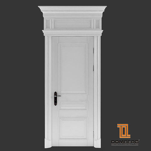 Classic Domberg door 3D model