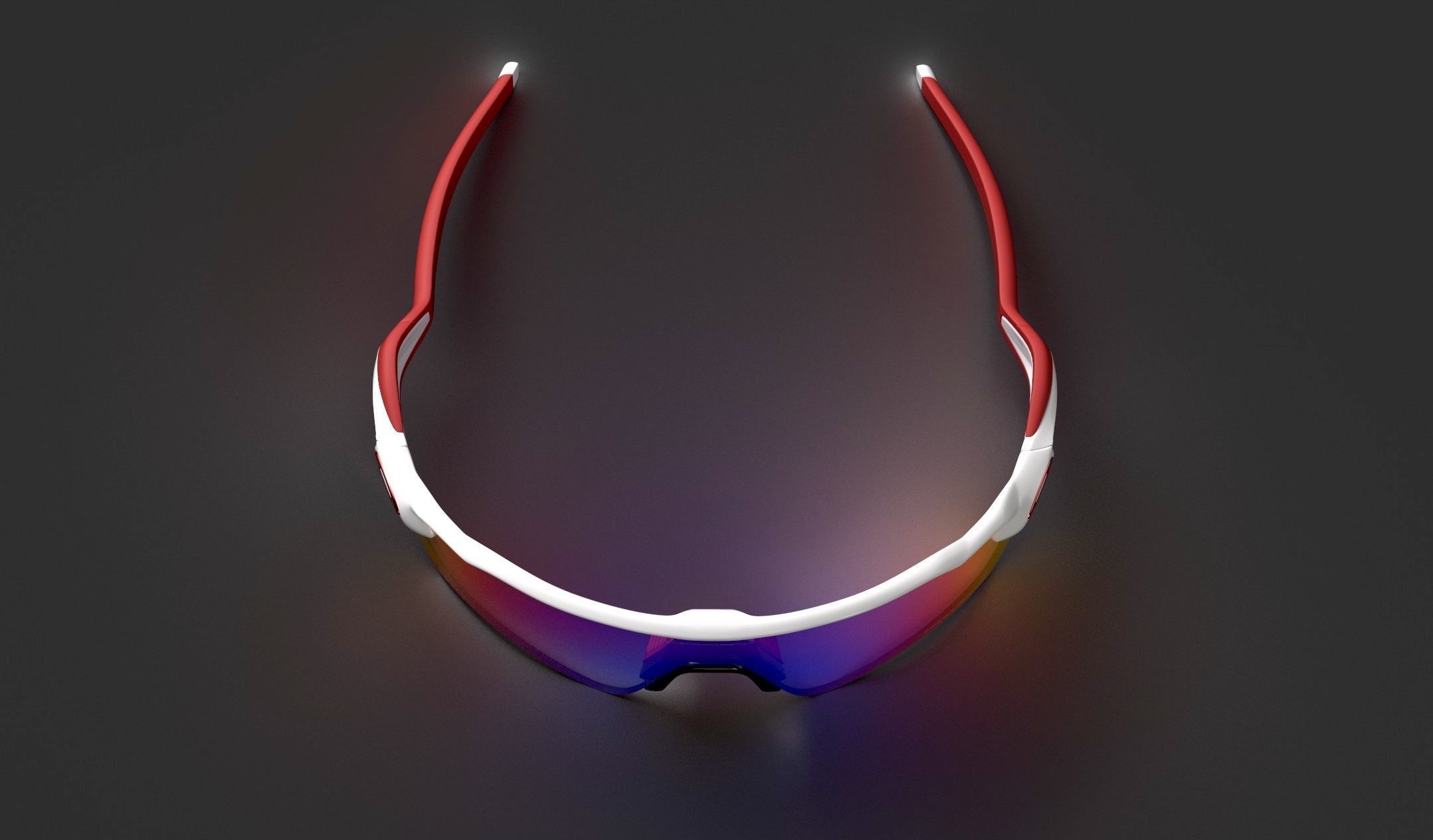 Oakley Radar EV Path sunglasses 3D model_2