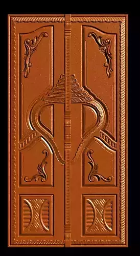 door design  carving cnc 