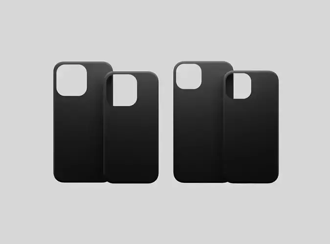 Normal Case of iPhone 15 All Sizes 3D print model