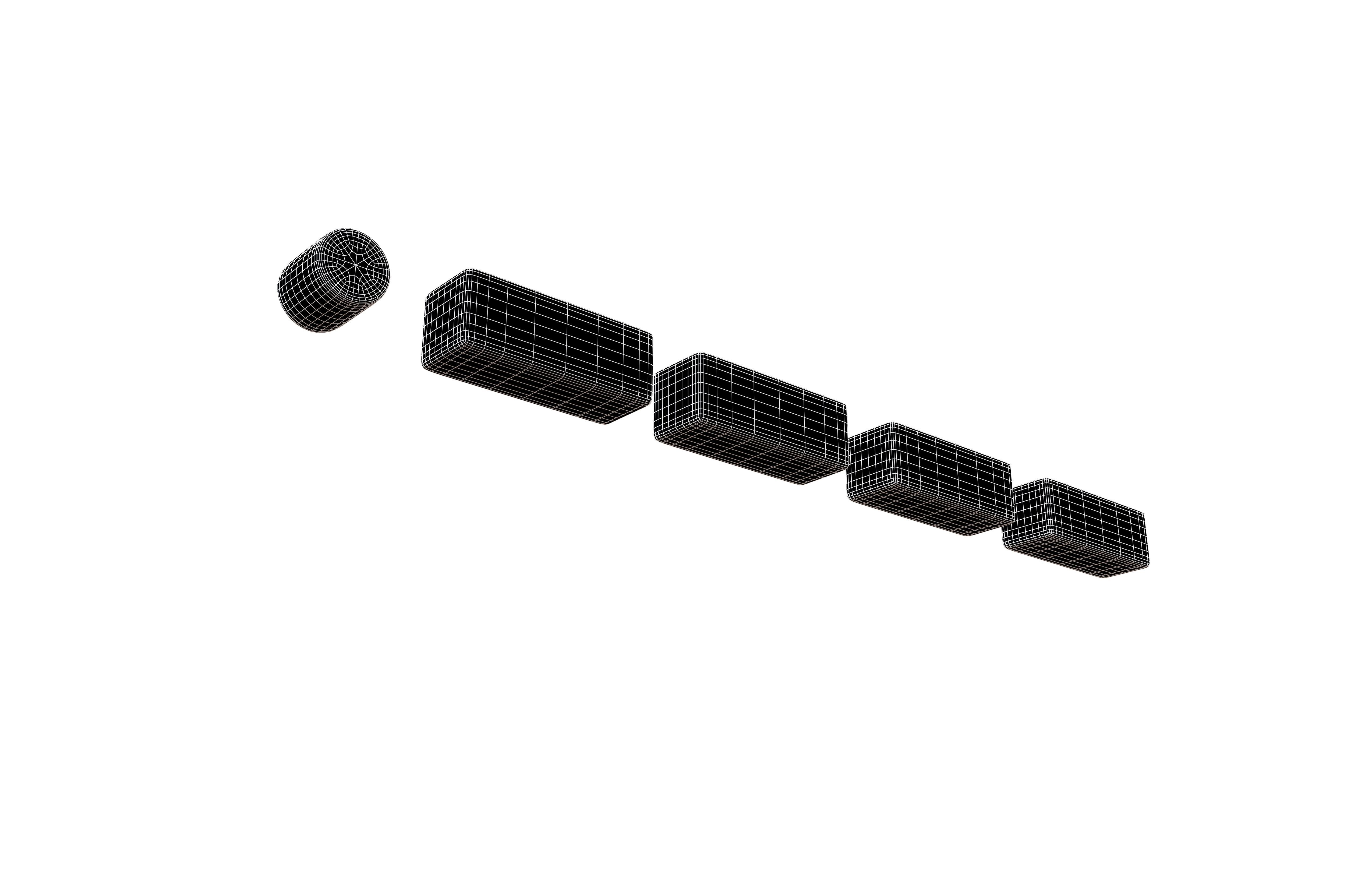 Morse Code 1 v1 001 Low-poly 3D model_5