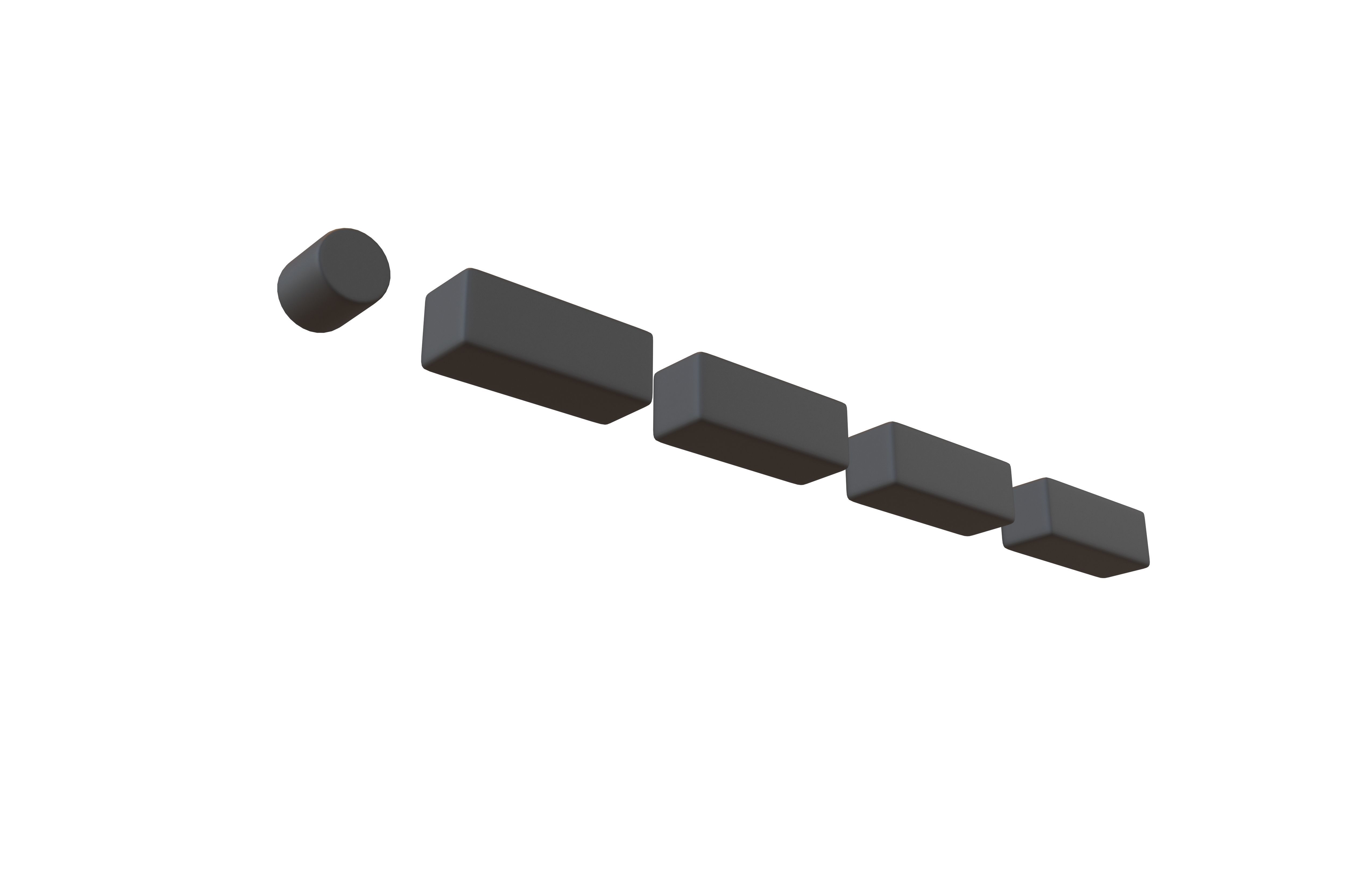 Morse Code 1 v1 001 Low-poly 3D model_2