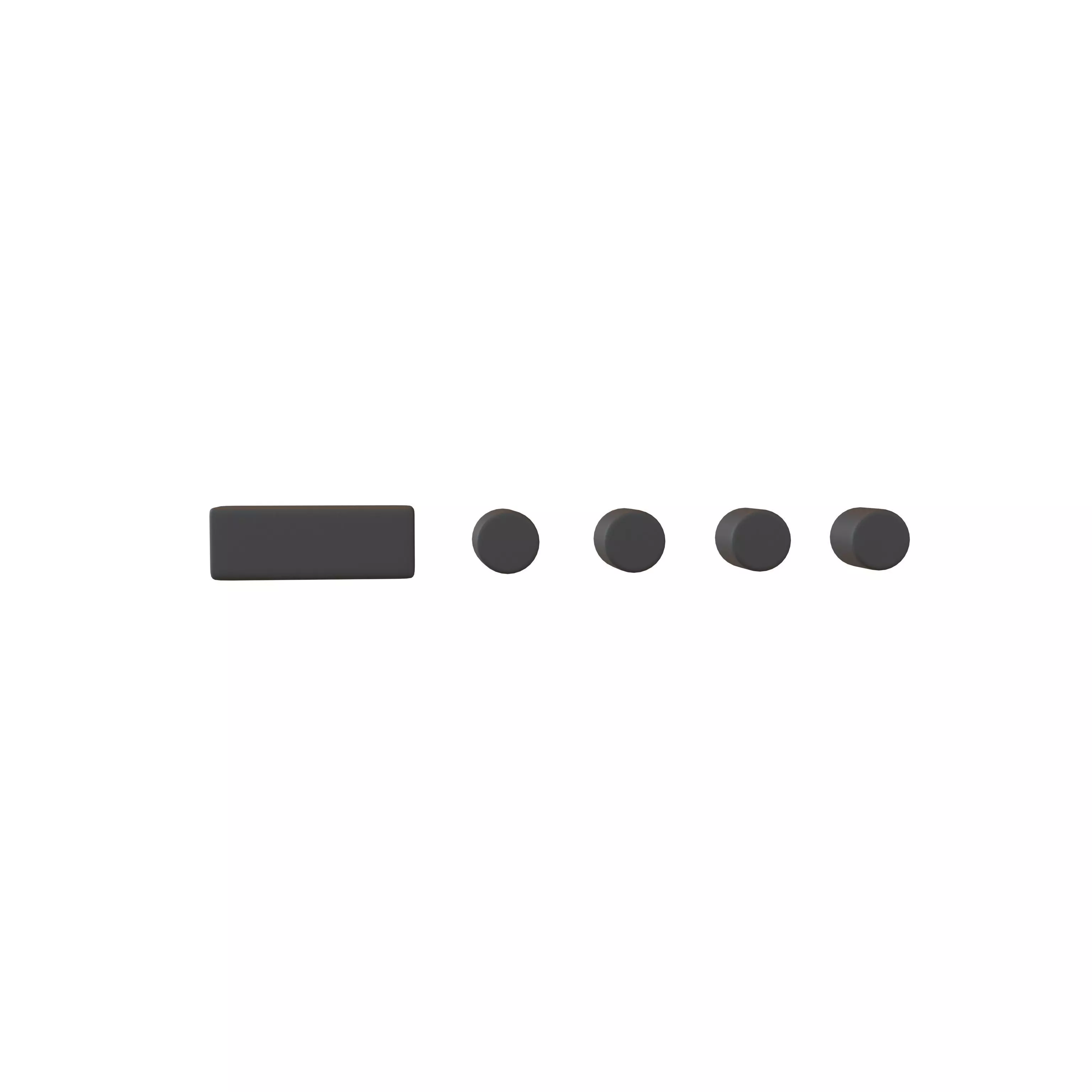 Morse Code 6 v1 001 Low-poly 3D model_0