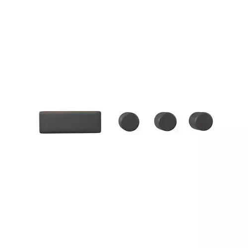 Morse Code B v1 001 Low-poly 3D model