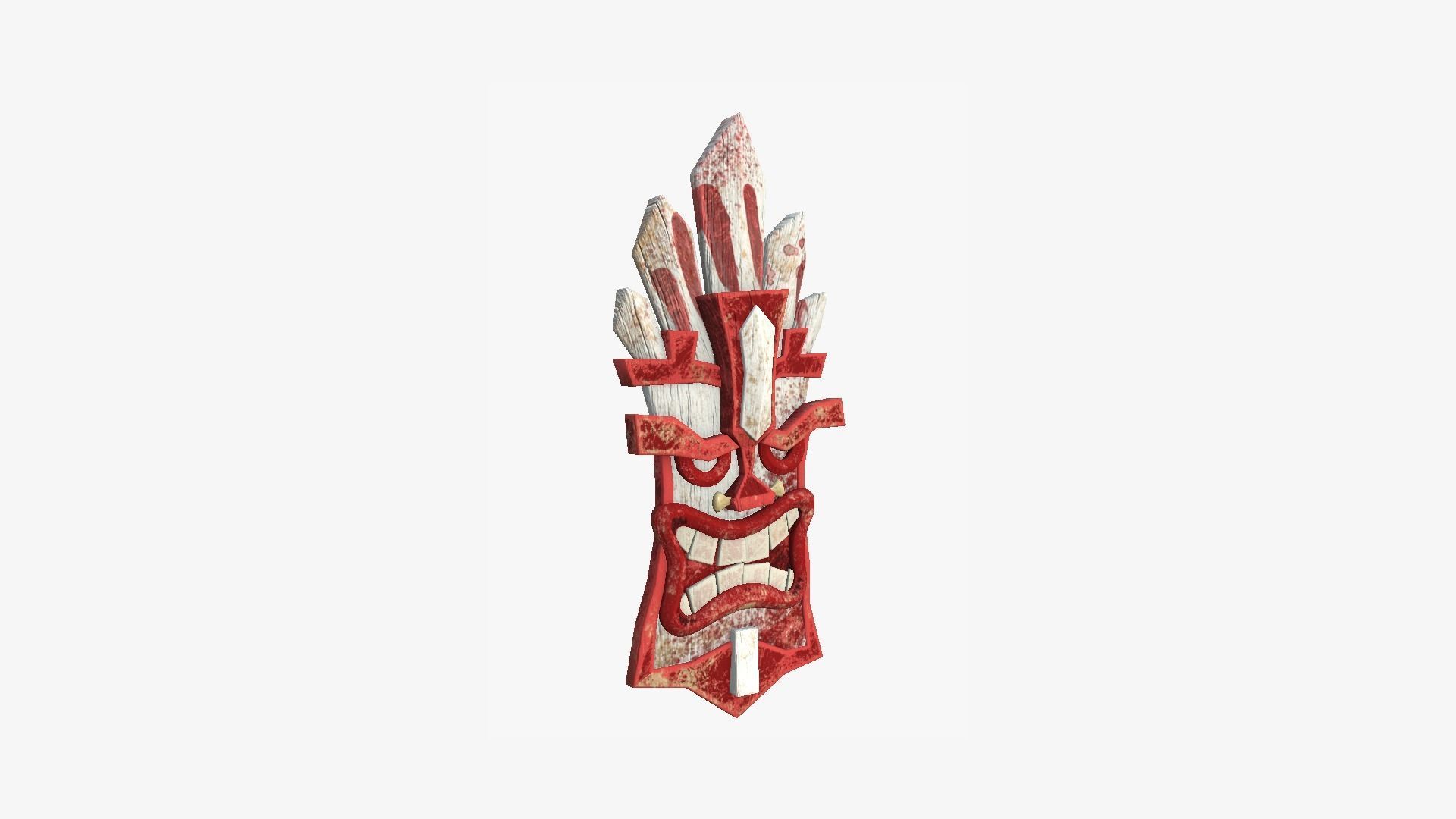 10 Tribal Masks D Collection - Costume Character Design _41