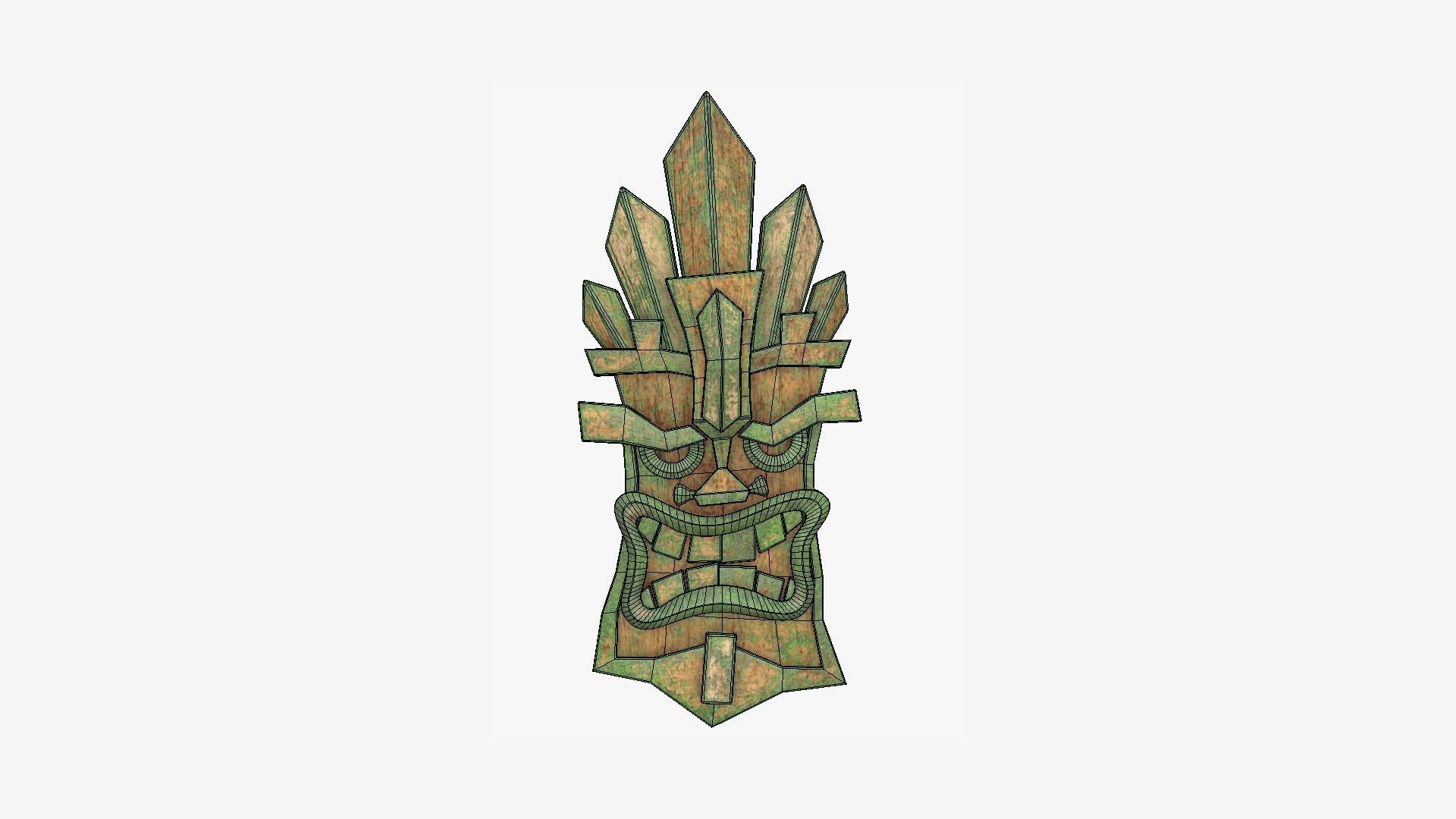 10 Tribal Masks D Collection - Costume Character Design _55