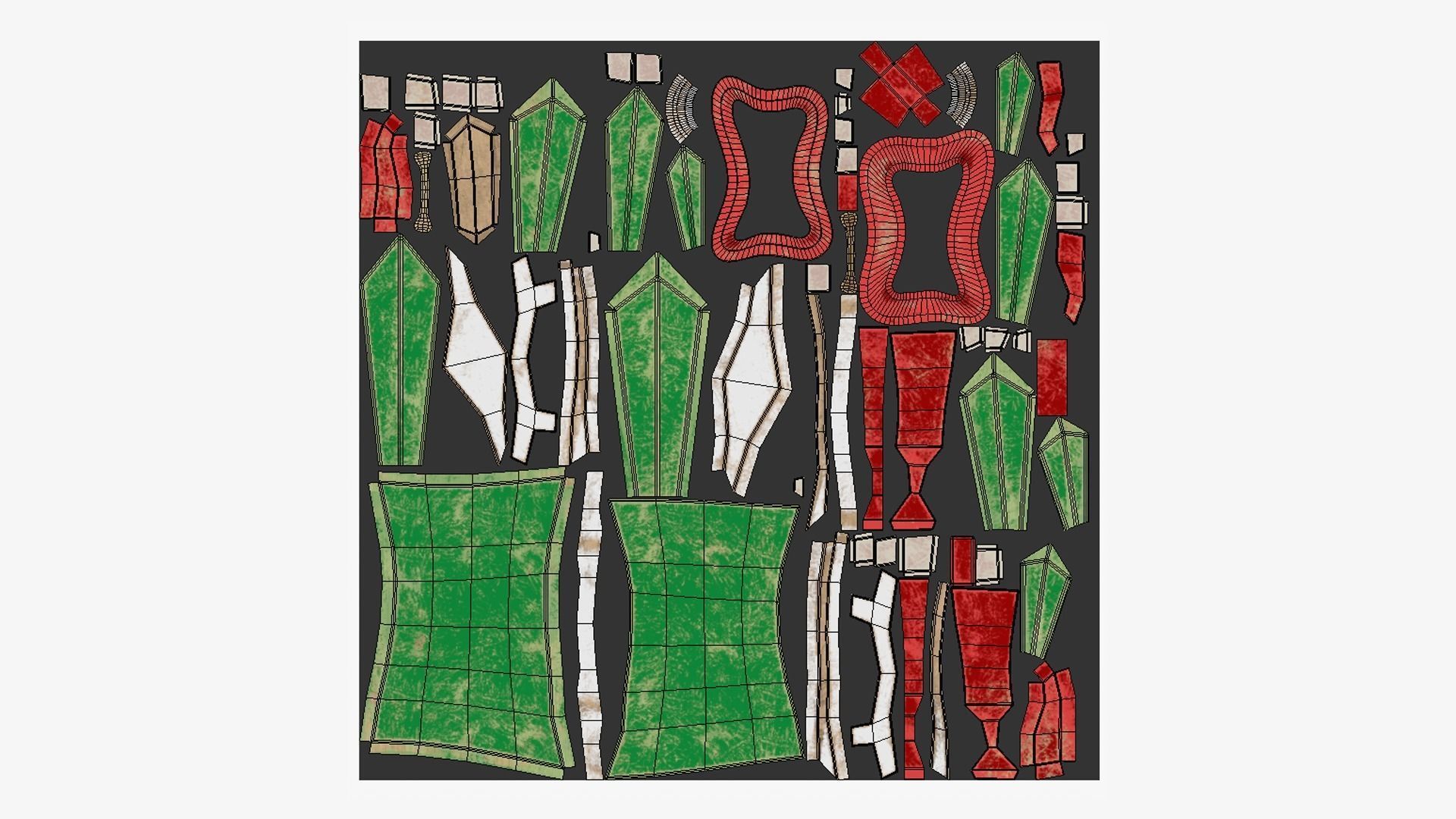 10 Tribal Masks D Collection - Costume Character Design _78