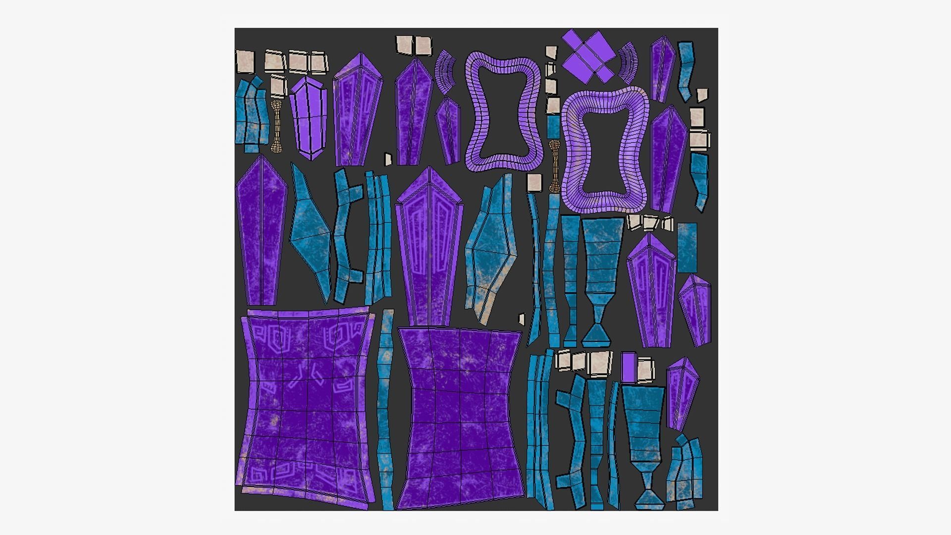 10 Tribal Masks D Collection - Costume Character Design _73