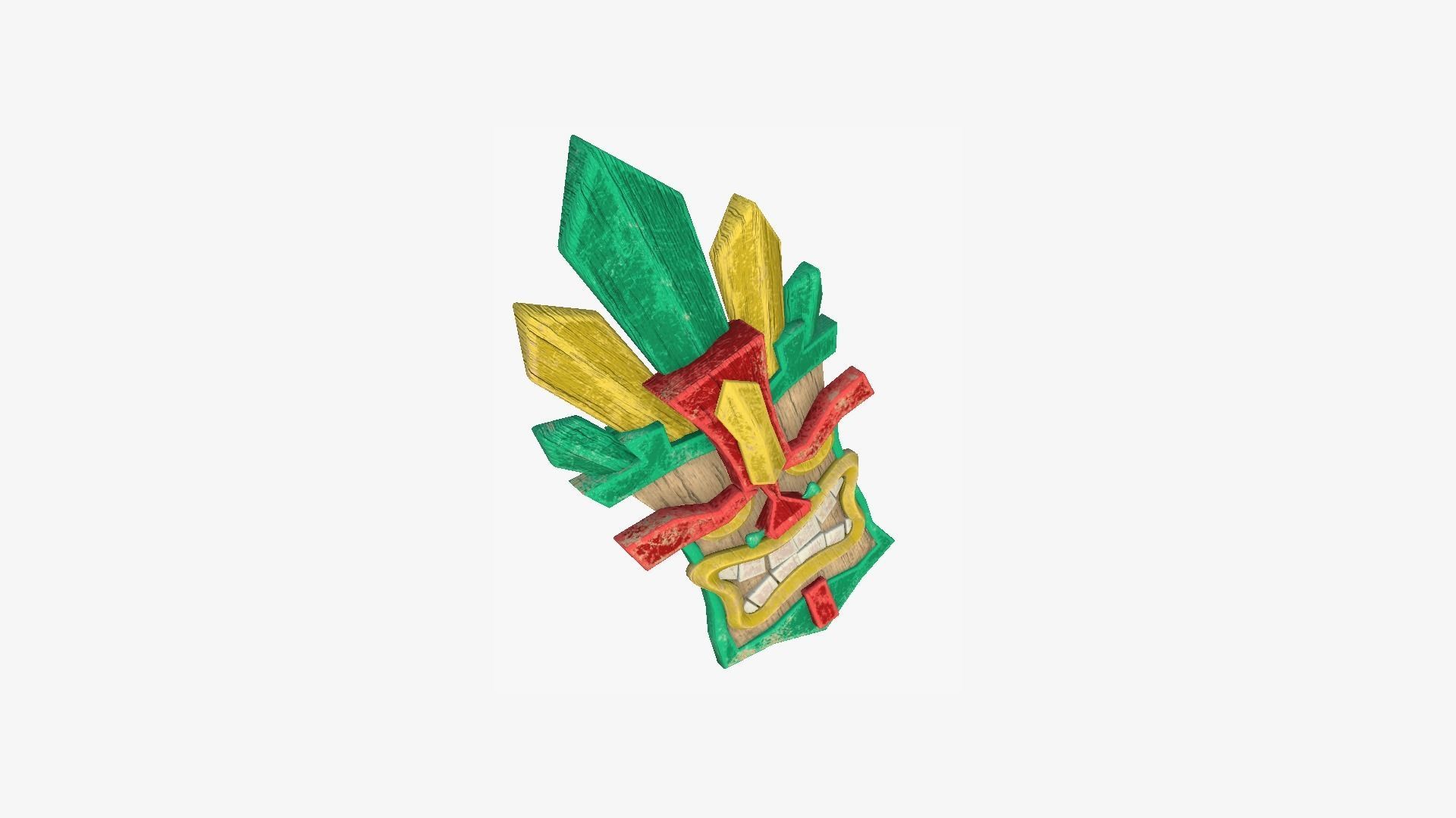 10 Tribal Masks D Collection - Costume Character Design _48