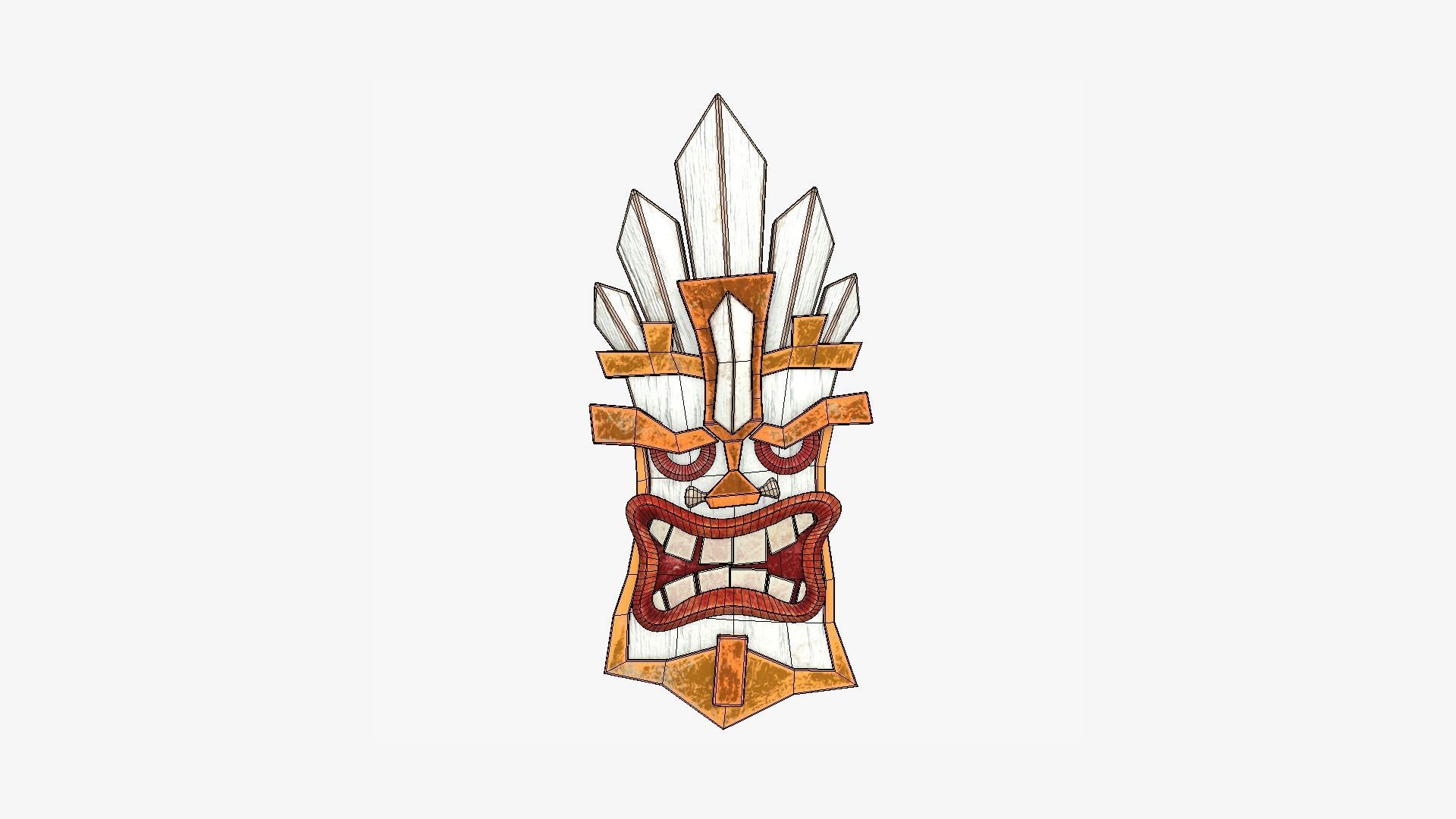 10 Tribal Masks D Collection - Costume Character Design _44