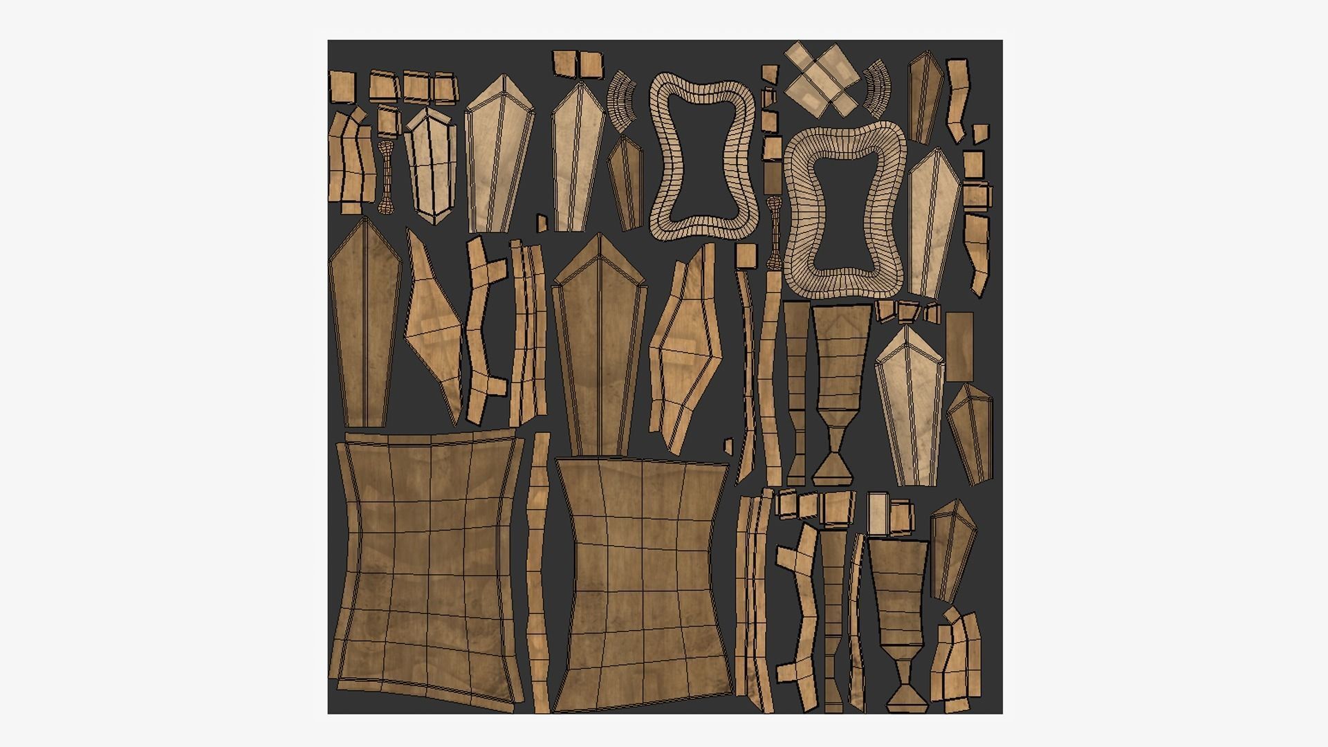 10 Tribal Masks D Collection - Costume Character Design _62