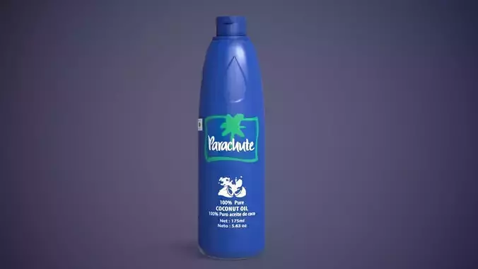 Parachute Coconut Oil Bottle