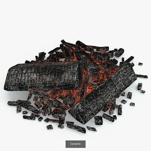 BBQ Campfire Collection 3D Model Pack 5