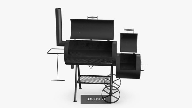 BBQ Campfire Collection 3D Model Pack 3